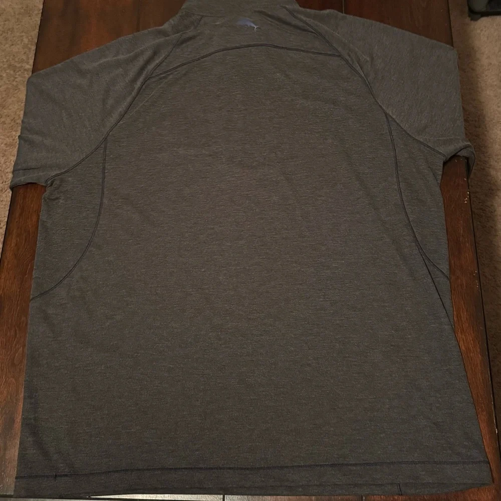 Tommy Bahamas Long Sleeve Quarter-Zip Pullover with Retro Chicago Bears Logo XL - Picture 4 of 7